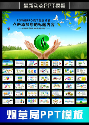 烟草局中国烟草专卖会议报告PPT pptx
