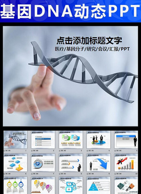 ����DNAҽѧҽ�ƻ�ѧ���鶯̬PPT pptx