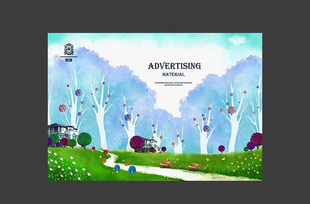 �ֻ洴��԰�־��۱������� PSD