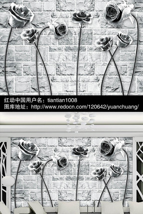 �ִ���Լ�ڰ�����õ���������ǽ PSD