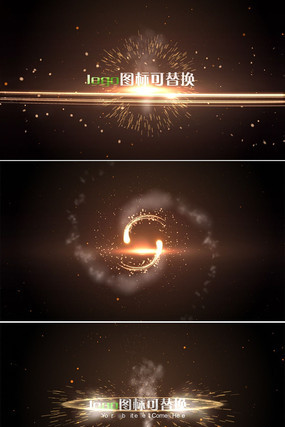 �����ӹ���logo����AEģ�� aep