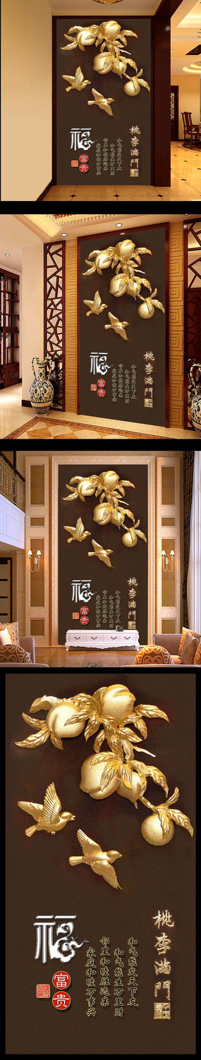 ����3D�����������űڻ�����ͼ TIF