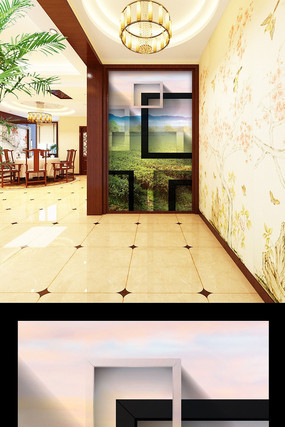 3D���������Ұ������ظ��ϱ���ǽ PSD