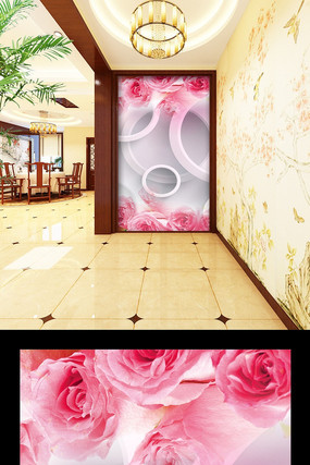 ��ɫõ�廨��Լ3d�������ظ��ϱ���ǽͼƬ PSD