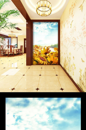 ��Լ��ɫ���տ����ظ��ϱ���ǽ PSD