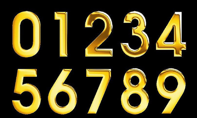 0-9钛金字 PSD