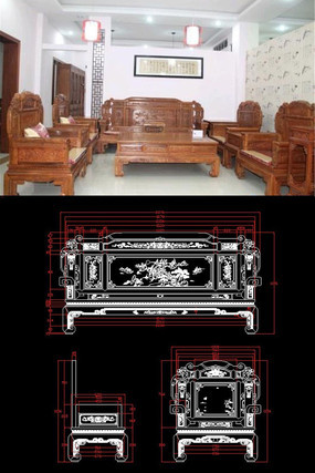 �����帣��ľɳ������CADͼֽ dwg