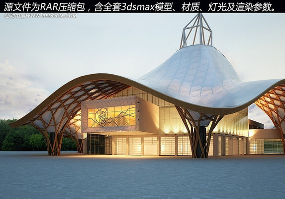 ��������չ������3dģ�� max