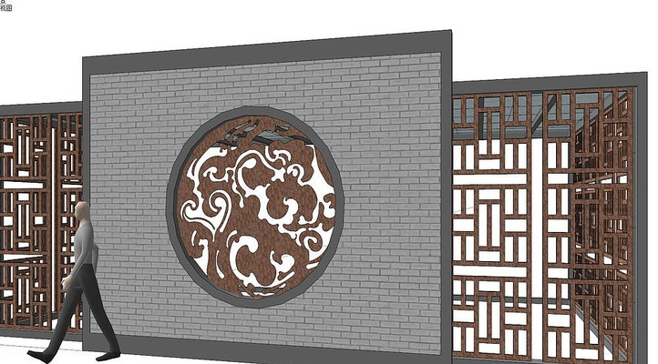 ��ʽ�ŵ侰ǽSUģ�� ����