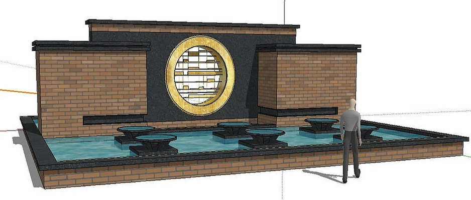 ��ʽ�ŵ侰ǽ���SUģ�� ����