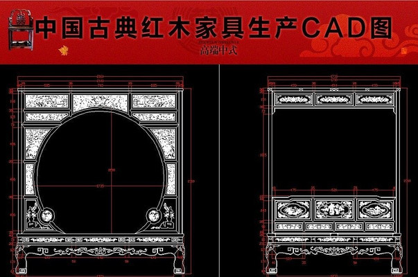 �¶�����ľ�Ҿ�����CADͼ dwg