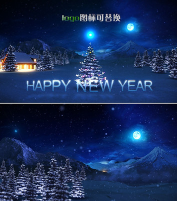 2015ʥ�������ӹ���ƬͷAEģ�� aep