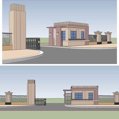 ������ڴ����ִ�����ͼ��ʦsketchup��������ģ�� ����