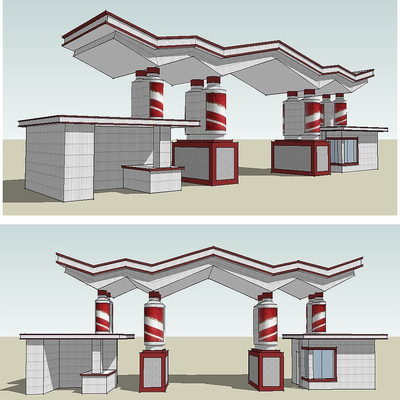 �Ƴ����Ų�ͼ��ʦsketchup��������ģ�� ����