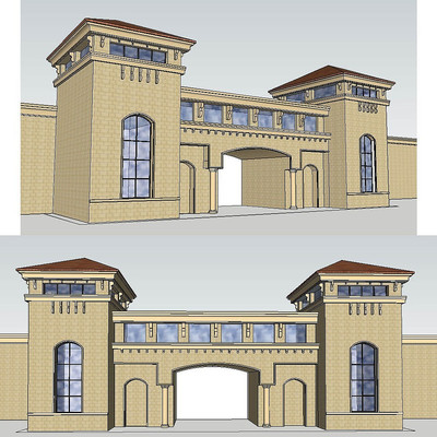 ŷʽ���Ų�ͼ��ʦsketchup��������ģ�� ����