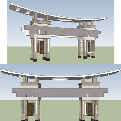 С���ִ������Ų�ͼ��ʦsketchup��������ģ�� ����