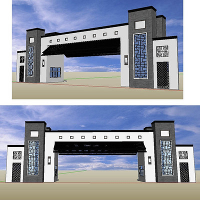 ��ʽ������ڲ�ͼ��ʦsketchup����ģ�� ����