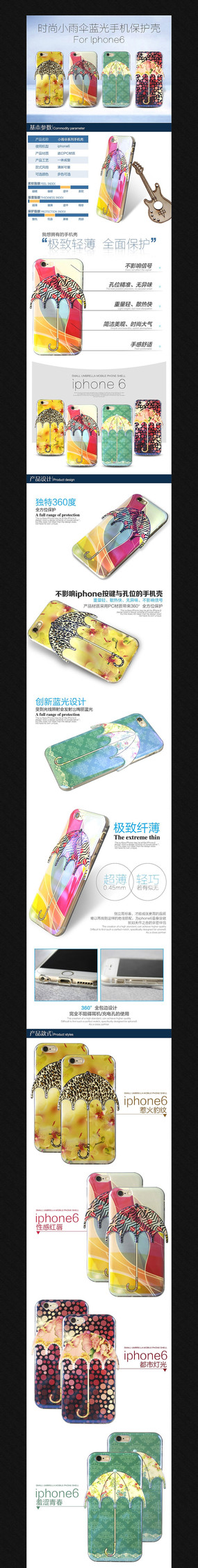 �Ա��ֻ�������ҳϸ��չʾ�ز�ģ�� PSD