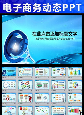 IT互联网络电子商务动态PPT pptx