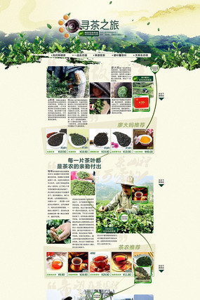 �Ա���è��Ҷ�������ҳPSDģ�� PSD