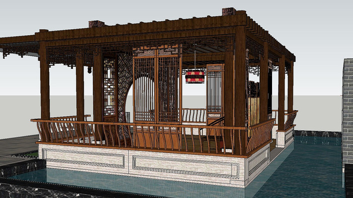 ��ʽС����ͤ�ӵ�SUģ�� skp