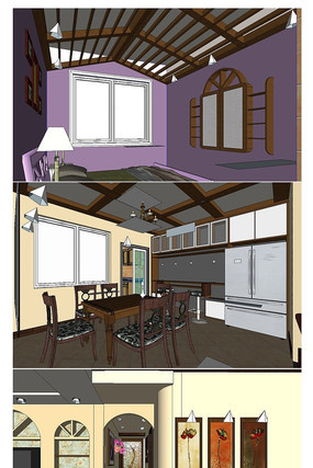 �ִ�����������˹���SUģ����� skp