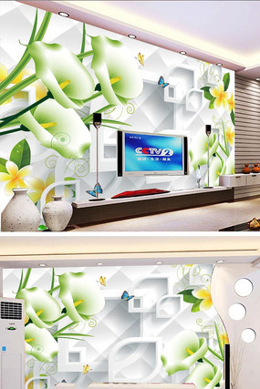 3D����ٺϻ����ӱ���ǽ PSD