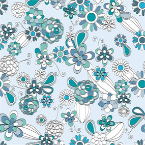 碎花主题印花图案eps素材免费下载_红动网