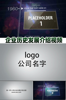 ��ҵ�ع˷�չ����AE��Ƶģ�� aep