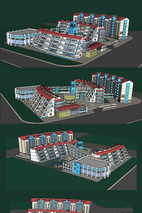 ѧУ��������SUģ����� skp