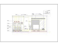 ���ӱ���ǽ����ͼCADͼֽ