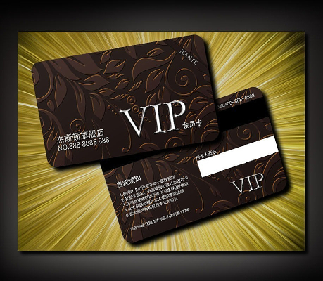 ����ɫ��ҵVIP��ģ�� PSD