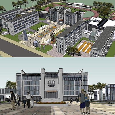 ��ʽ�����ѧ������ͼ��ʦSUģ�� skp