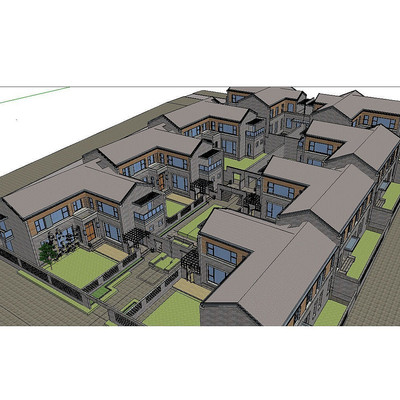 ��ʽ�ĺ�Ժ��ͼSUģ�� skp