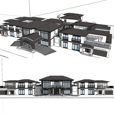 ��ʽ��������������ͼ��ʦSUģ�� skp