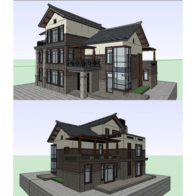 ������ʽ������ͼ��ʦSUģ�� skp