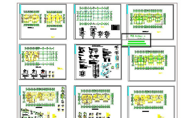 ¥��ʩ��CADͼֽ dwg