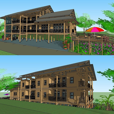 ��լ��ͼ��ʦ��������SUģ�� skp