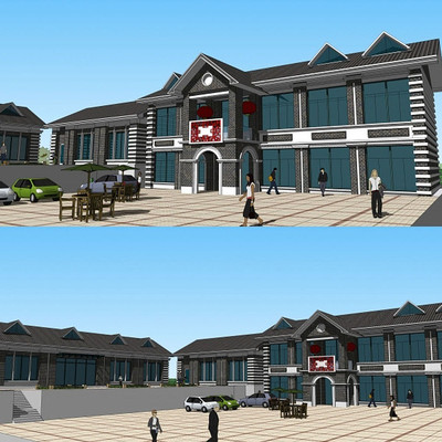 ũ���ֽ�����ͼ��ʦSUģ�� skp