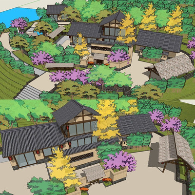 ũ��Ժ�������۲�ͼ��ʦSUģ�� skp