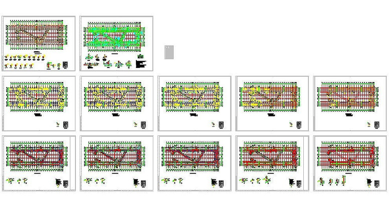 ��У¥��CADʩ��ͼ dwg