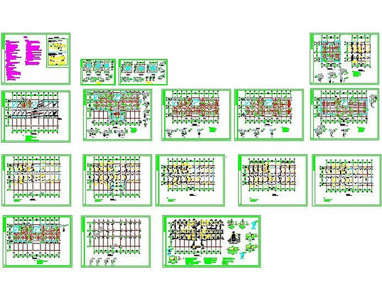 ��¥���չ��cadͼֽ dwg