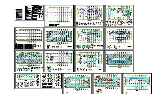 ��¥ʩ��ͼֽcad dwg