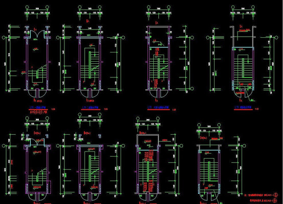 С�߲���ݷ�cadʩ��ͼ dwg