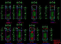 С�߲���ݷ�cadʩ��ͼ