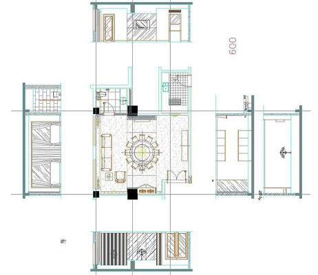 �Ƶ���������cad�������ͼ dwg