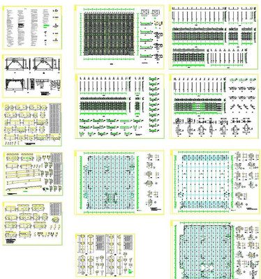 ��ֽṹ��������cad�ṹͼ dwg