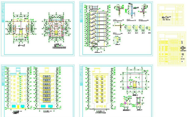 ���Ĵ�С�߲㽨��ͼcad dwg