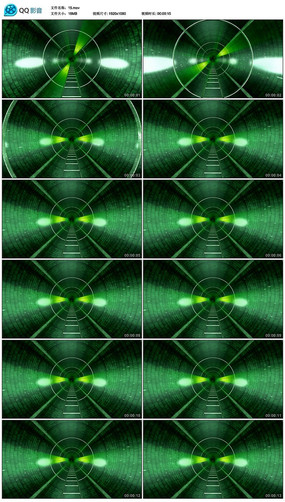绿色时空ppt模板