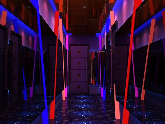 KTV��������3dģ������